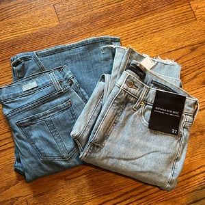 Two for one! Size 27 jeans